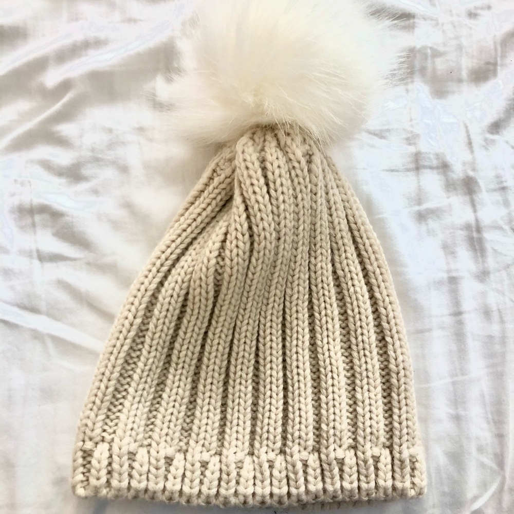 Faux Fur Knitted Hat